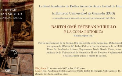 Presentación Libro: Bartolomé Esteban Murillo y la Copia Pictórica, 21 enero, 19:00h
